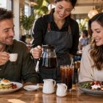 Brunch Coffee Order: Roast, Milk, and Meal Timing
