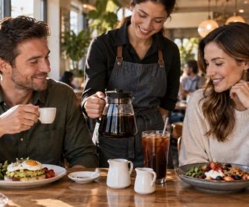 Brunch Coffee Order: Roast, Milk, and Meal Timing