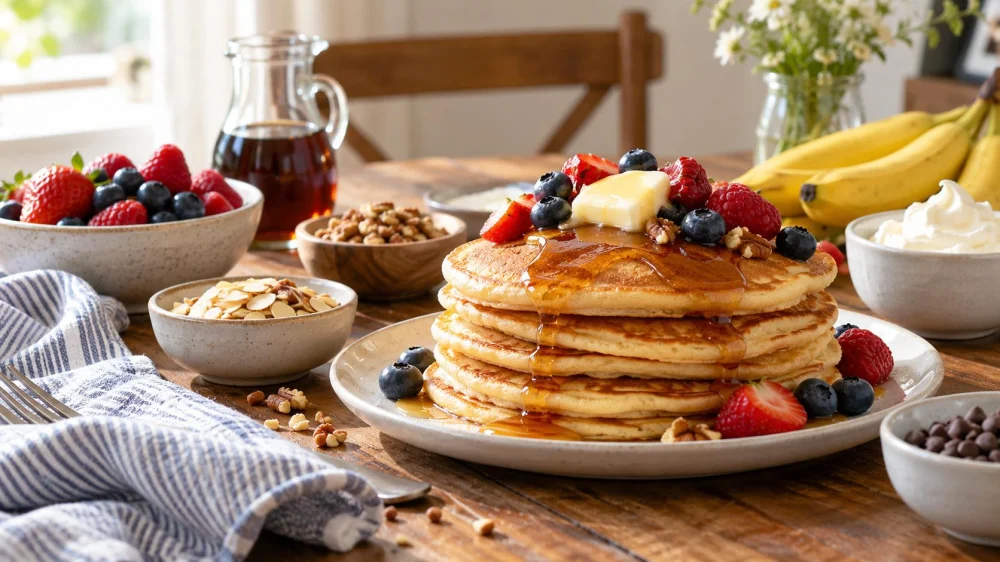 Brunch Pancake Toppings: Sweetness, Texture, and Allergens