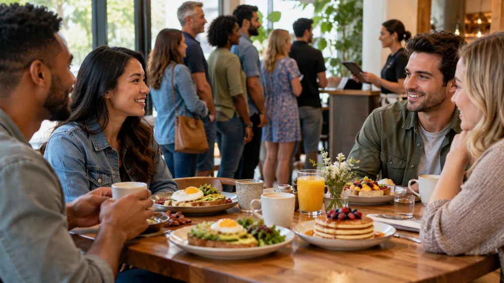 Brunch Waiting Time Plan: Queue, Updates, and Backup