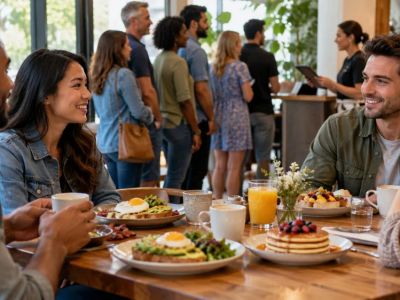 Brunch Waiting Time Plan: Queue, Updates, and Backup