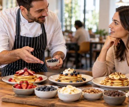 Brunch Pancake Order: Texture, Toppings, and Allergens