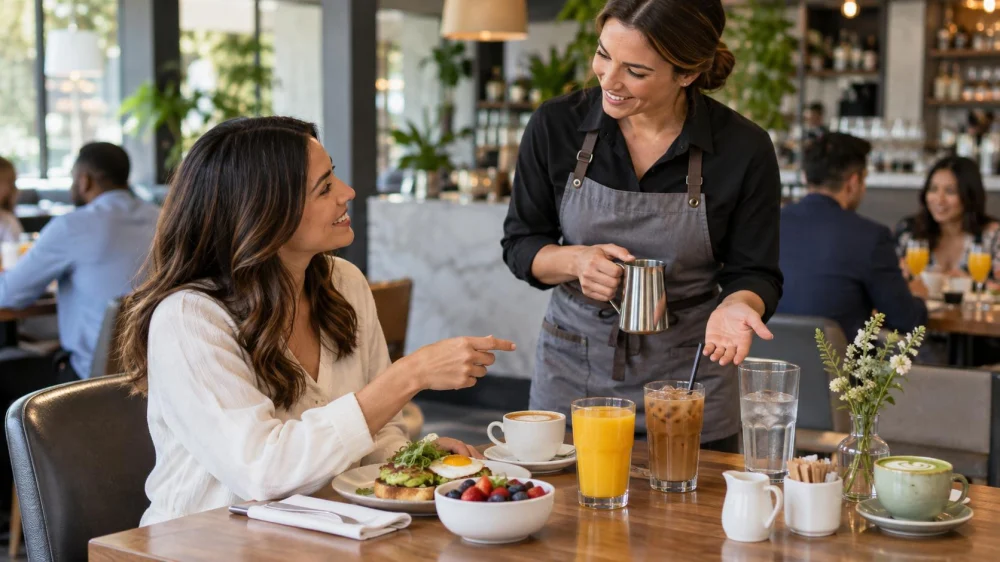 Brunch Beverage Choice: Caffeine, Sweetness, and Size