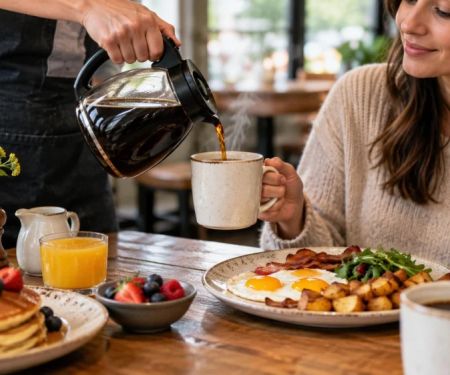 Brunch Coffee Refill: Roast, Strength, and Service Timing