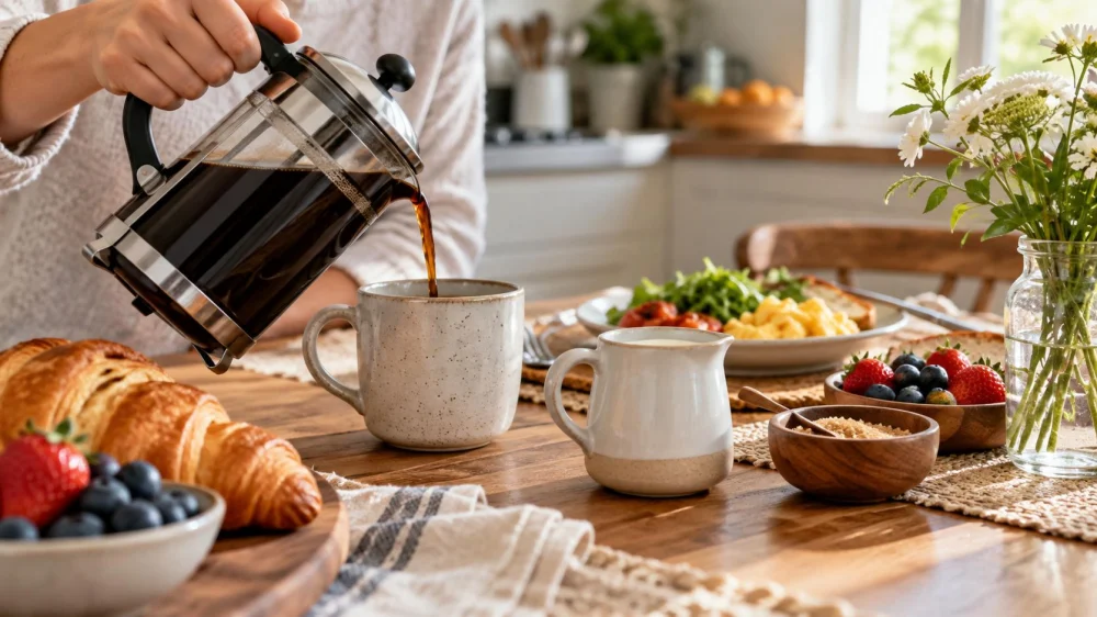 Decaf Brunch Coffee: Method, Strength, Milk, and Timing