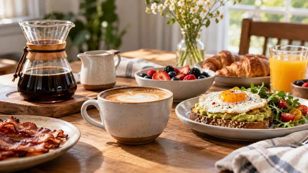 Coffee Pairing for Brunch: Roast, Milk, and Meal Timing