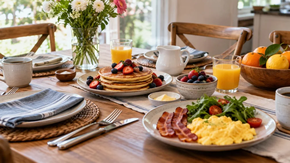Brunch Utensil Setup: Count, Placement, and Requests