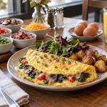 Brunch Omelette Order: Fillings, Doneness, and Allergens