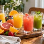 Brunch Juice Order: Fruit, Ice, Portions, and Added Sugar