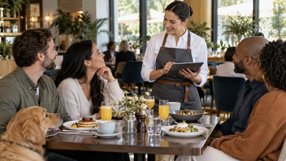 Brunch Reservation Notes: Time, Party, Access, and Contact
