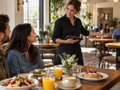 Brunch Reservation Grace Period: Arrival, Call, and Table